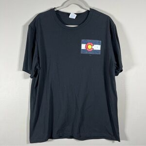 Port & Company Black Short Sleeve Colorado T-Shirt Men’s Size XL